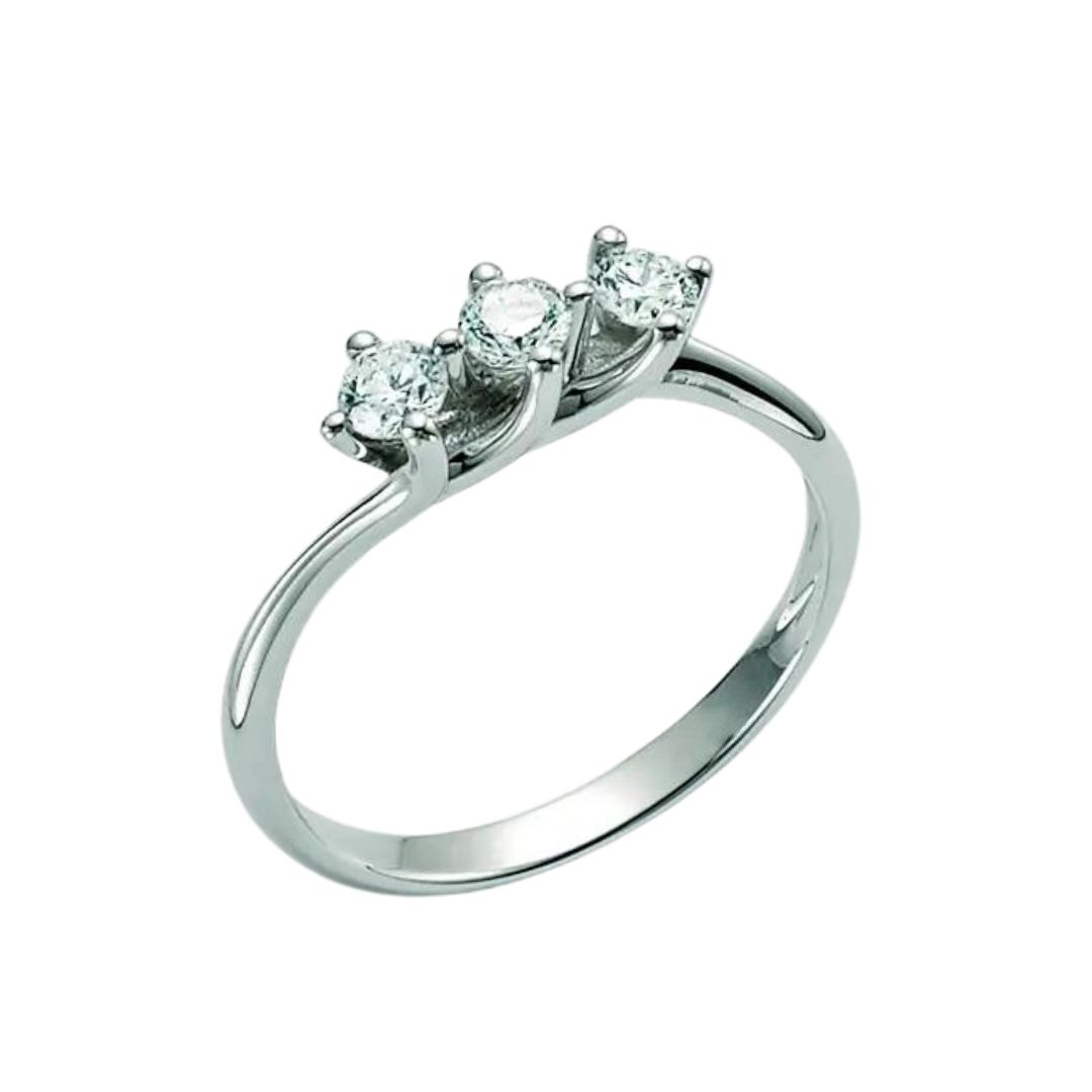 Anello Donna Miluna Trilogy Oro 750 DLE Parure Diamanti LID3312-039G7V